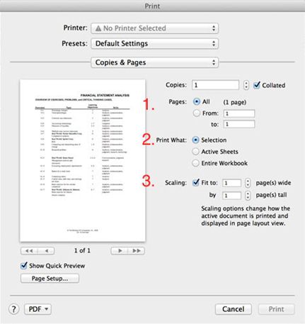 import a pdf graph into excel for mac